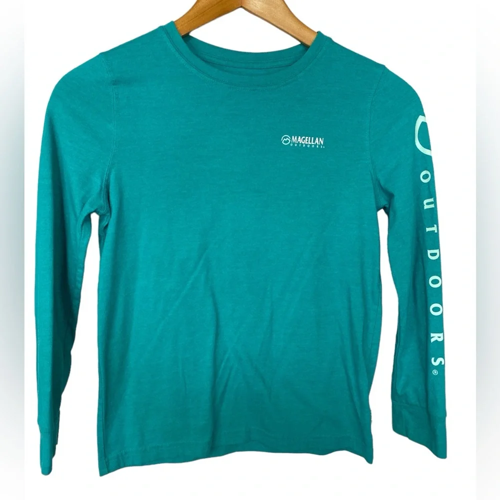 Magellan Outdoors Classic Fit Long Sleeve T Shirt Boys Small